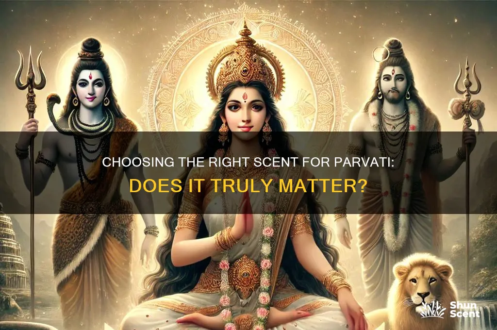 does it matter what scent you get for parvati