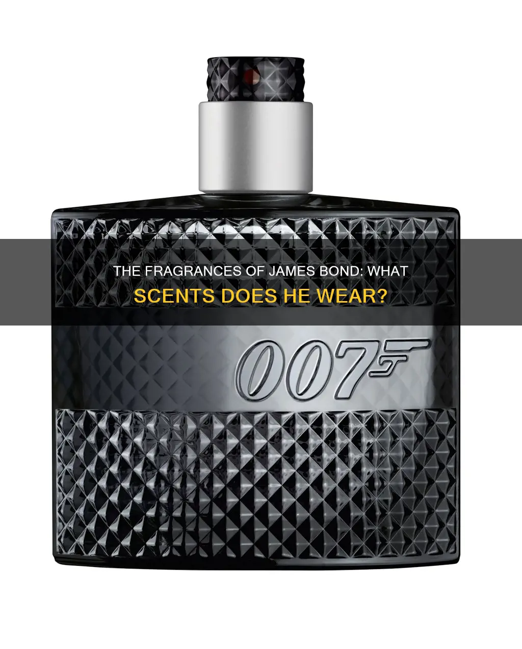 does james bond wear cologne