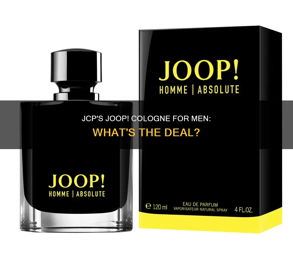 does jcp sell joop cologne for men