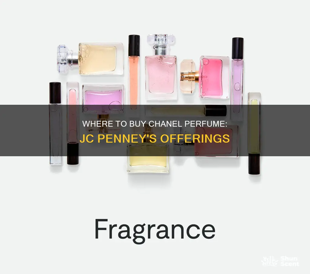does jcpenney sell chanel perfume