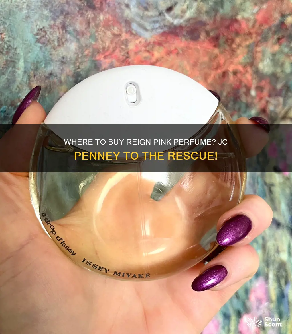 does jcpenney sell reign pink perfume
