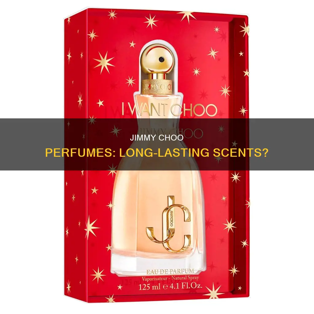 does jimmy choo perfume last long