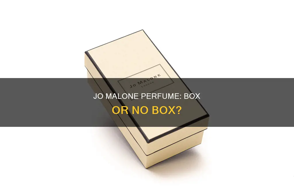 does jo malone perfume come in a box