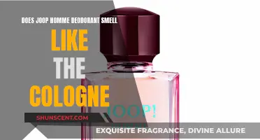 Joop Homme Deodorant: Same Scent as the Cologne?