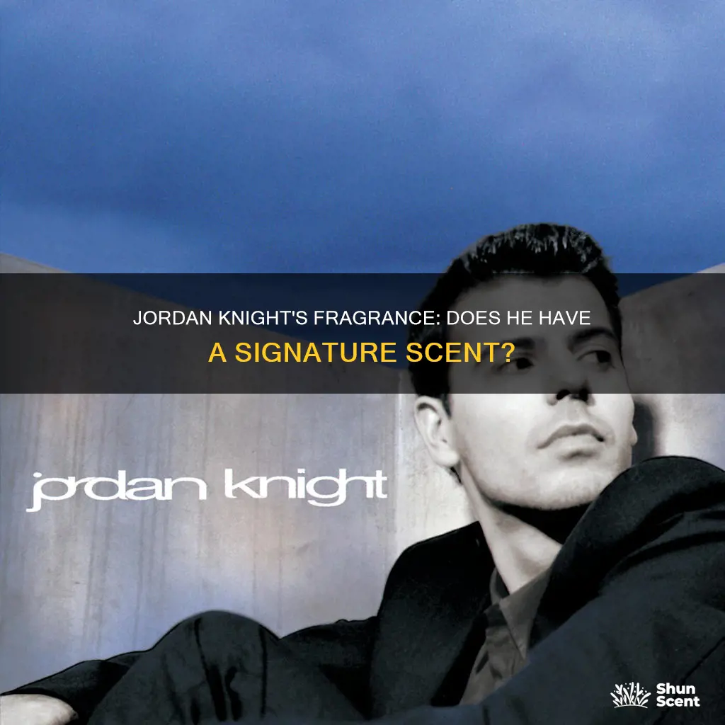 does jordan knight have a cologne