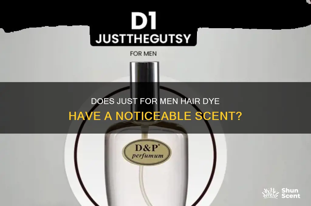 does just for men have a scent in it