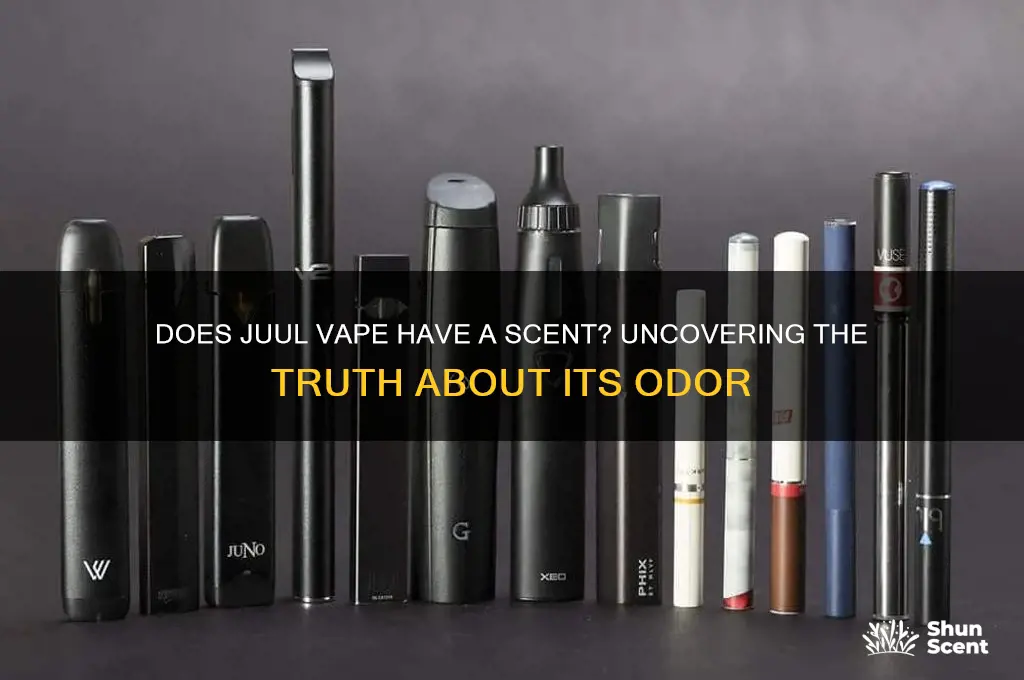 does juul vape have scent