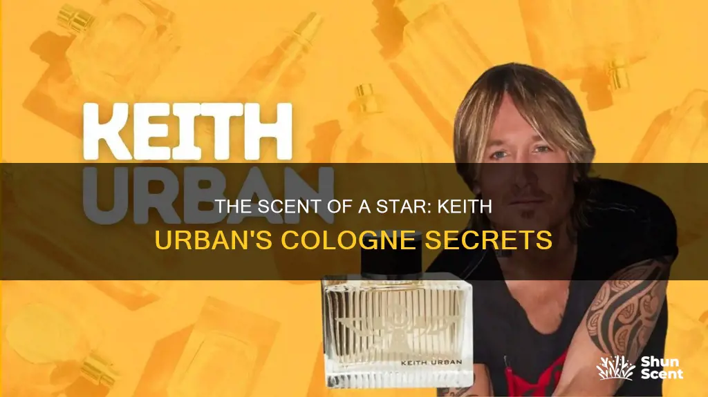 does keith urban have a cologne