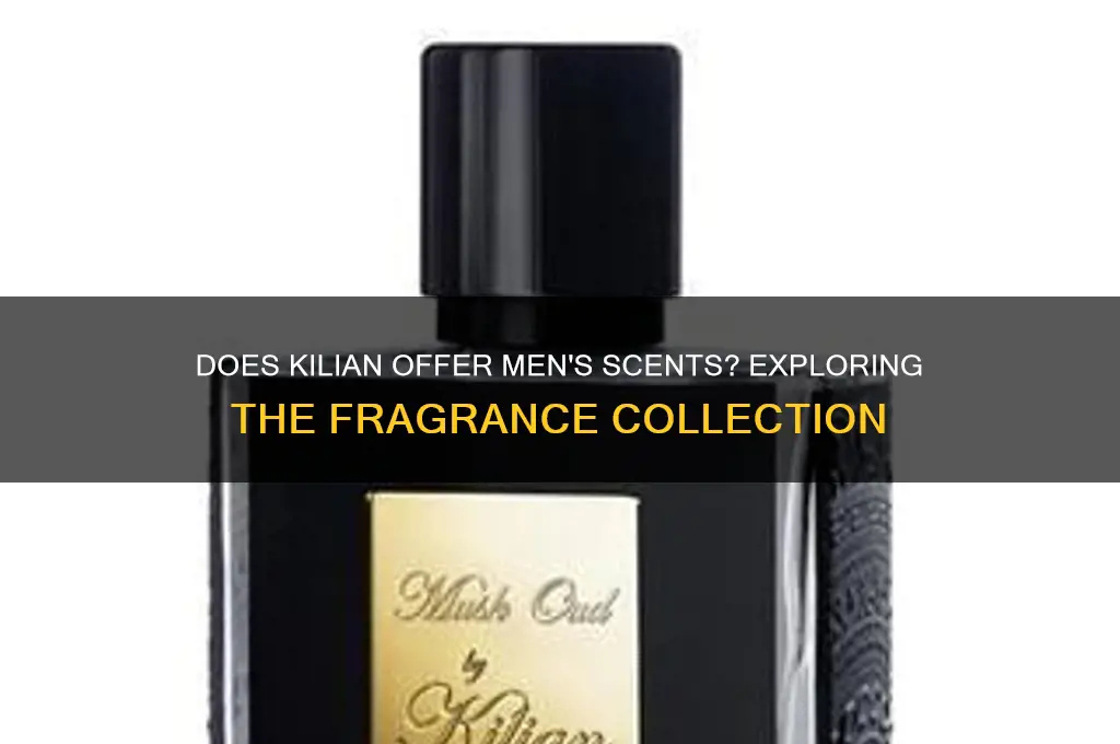 does kilian make mens scents