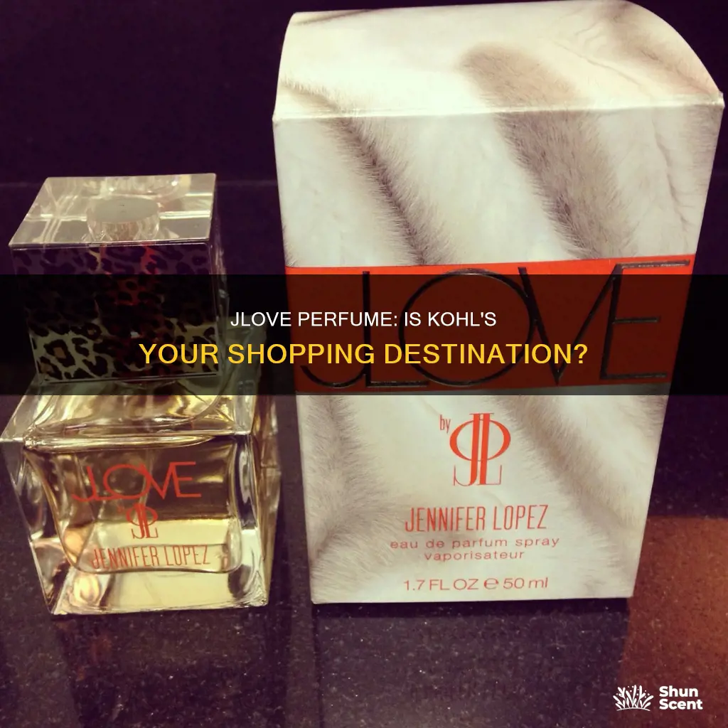 does kohls carry jlove perfume