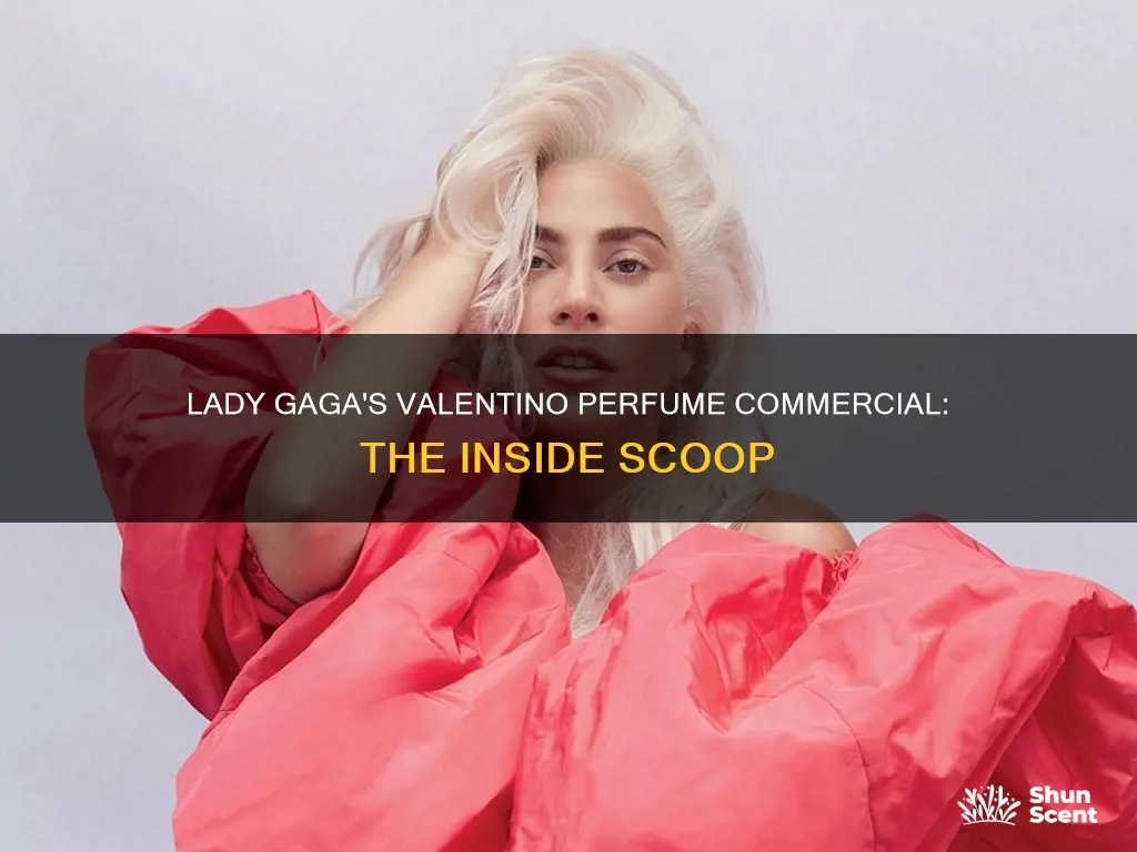 does lady gaga do the valentino perfume commercial