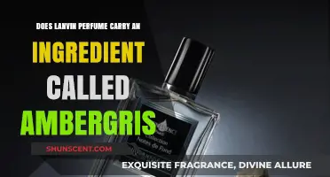 Lanvin Perfume: Ambergris Ingredient Mystery