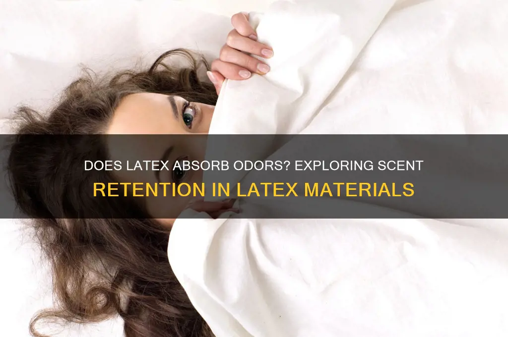 does latex pick up scent