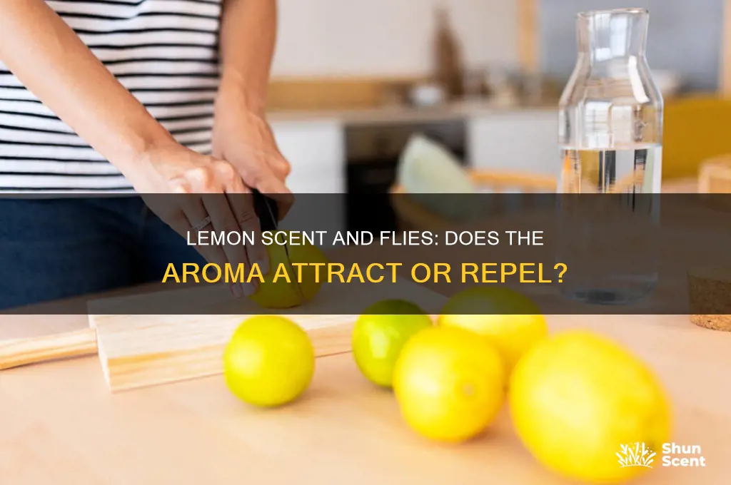 does lemon scent attract flies