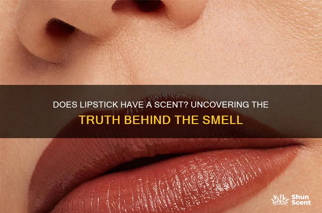 does lipstick have a scent