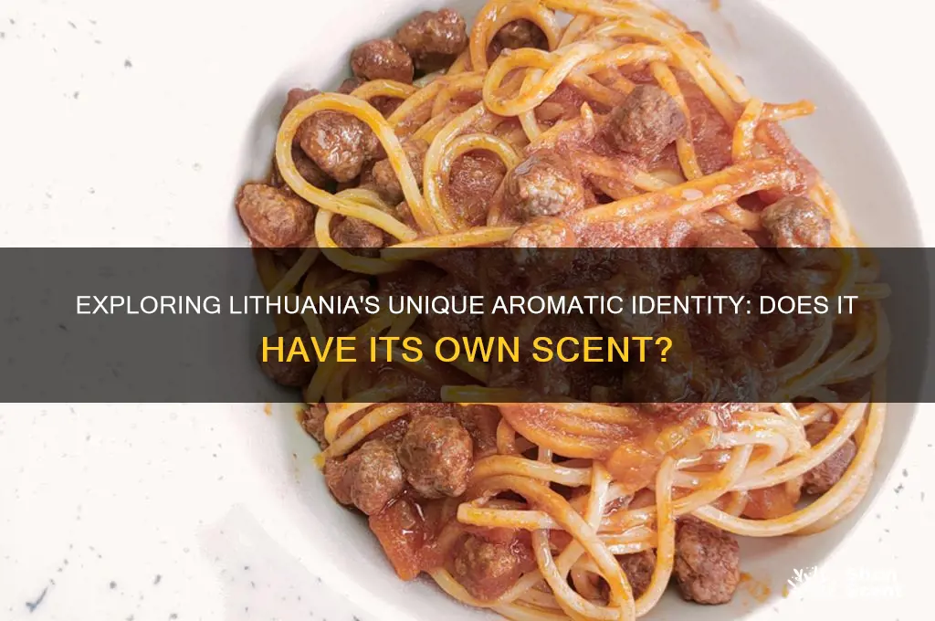 does lithuania have its own scent