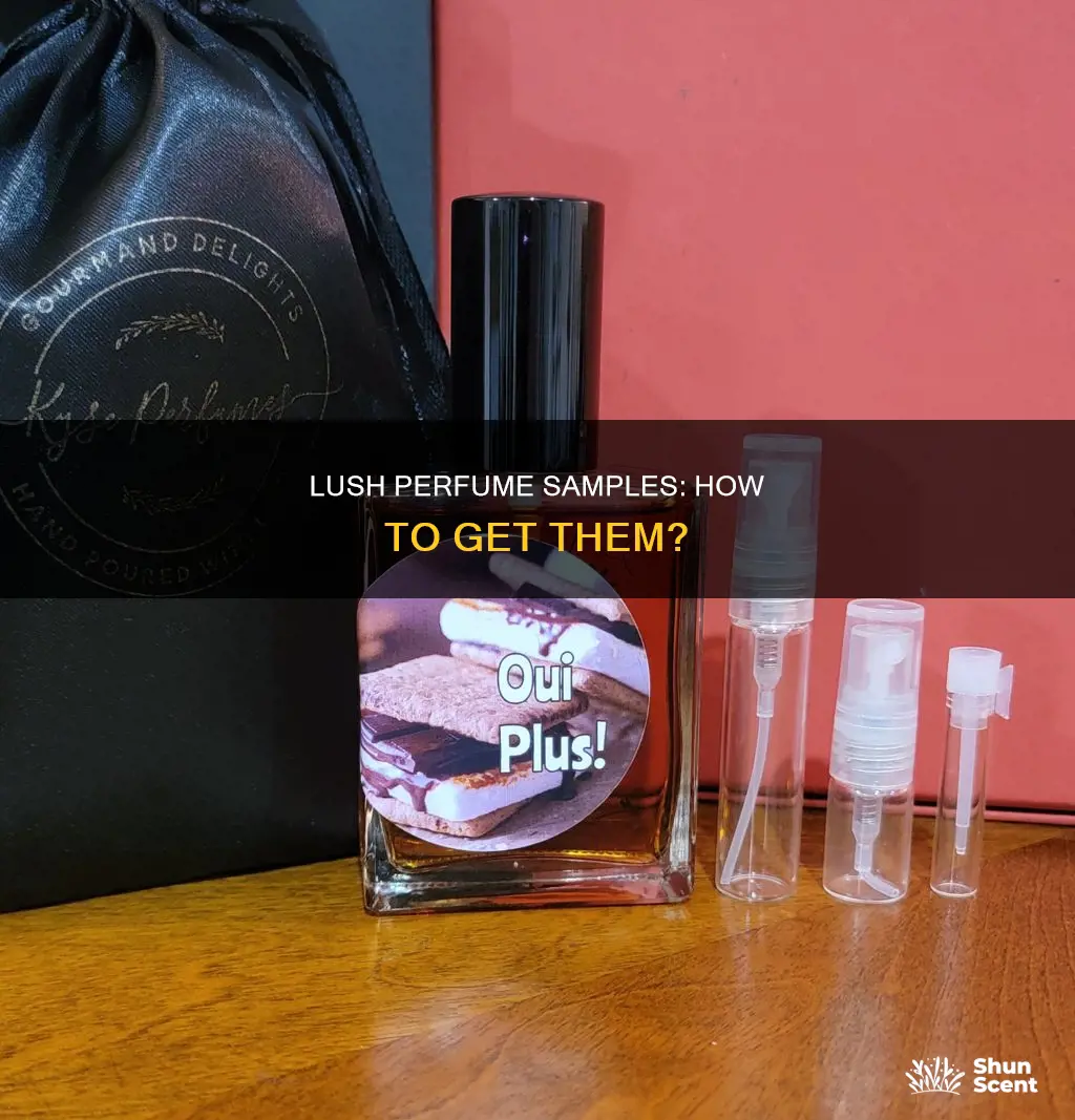 does lush give perfume samples