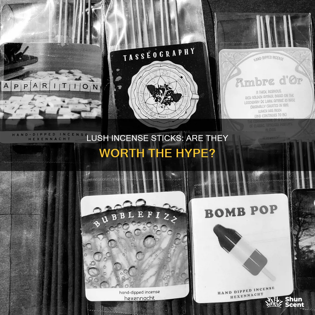 does lush sell incense sticks