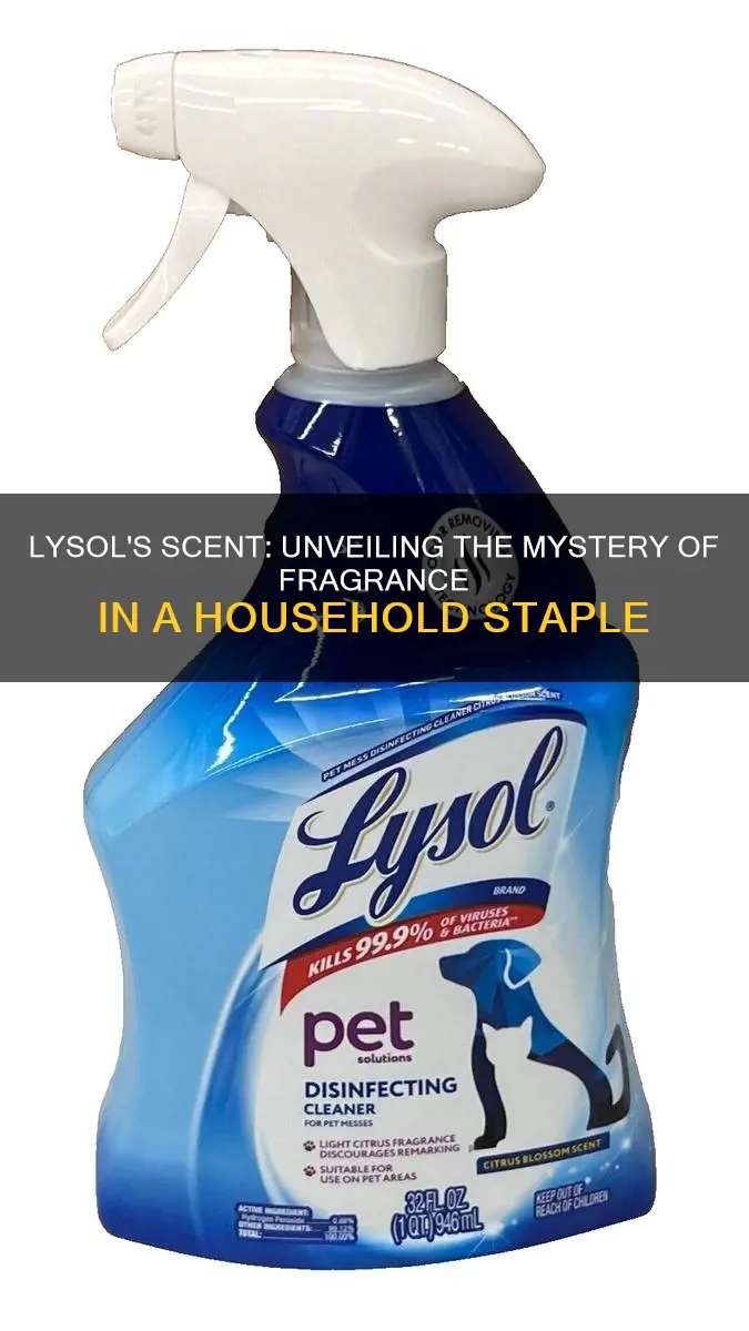 does lysol have fragrance