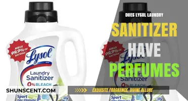 Lysol Laundry Sanitizer: Does It Contain Perfumes?