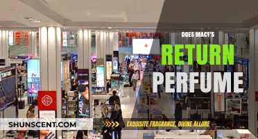 Macy's Perfume Return Policy: What You Need to Know