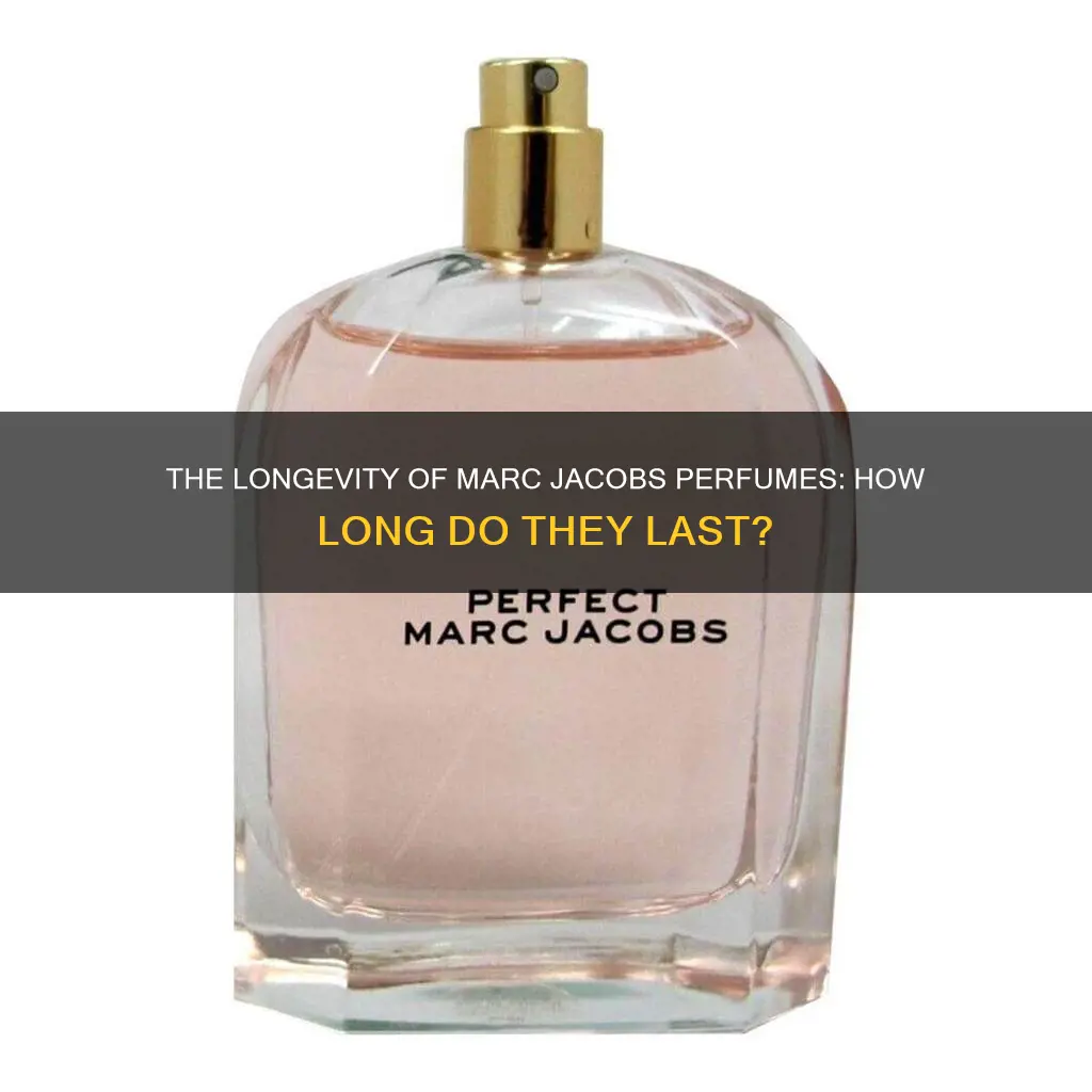 does marc jacobs perfume last long