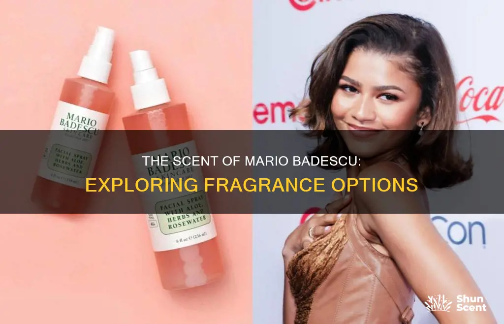 does mario badescu have fragrance