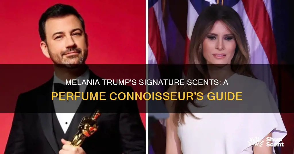 does melania trump wear perfume