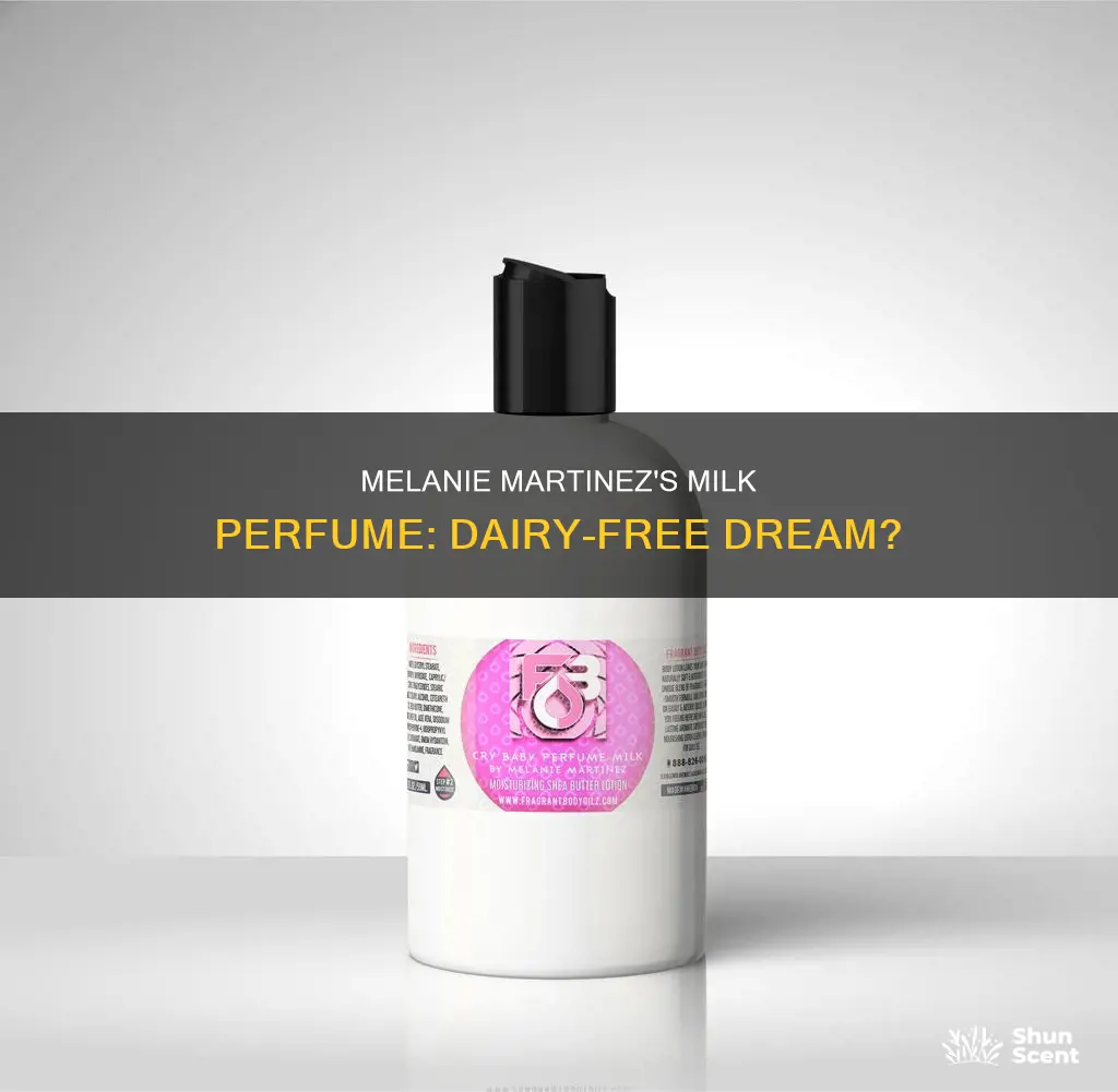 does melanie martinez perfume milk have dairy in it