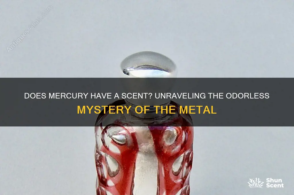 does mercury have a scent