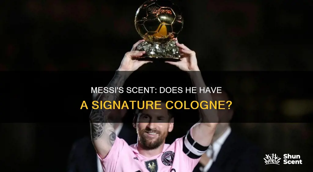 does messi have a cologne