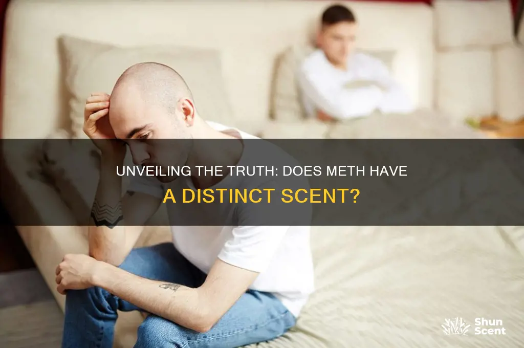 does meth have a scent
