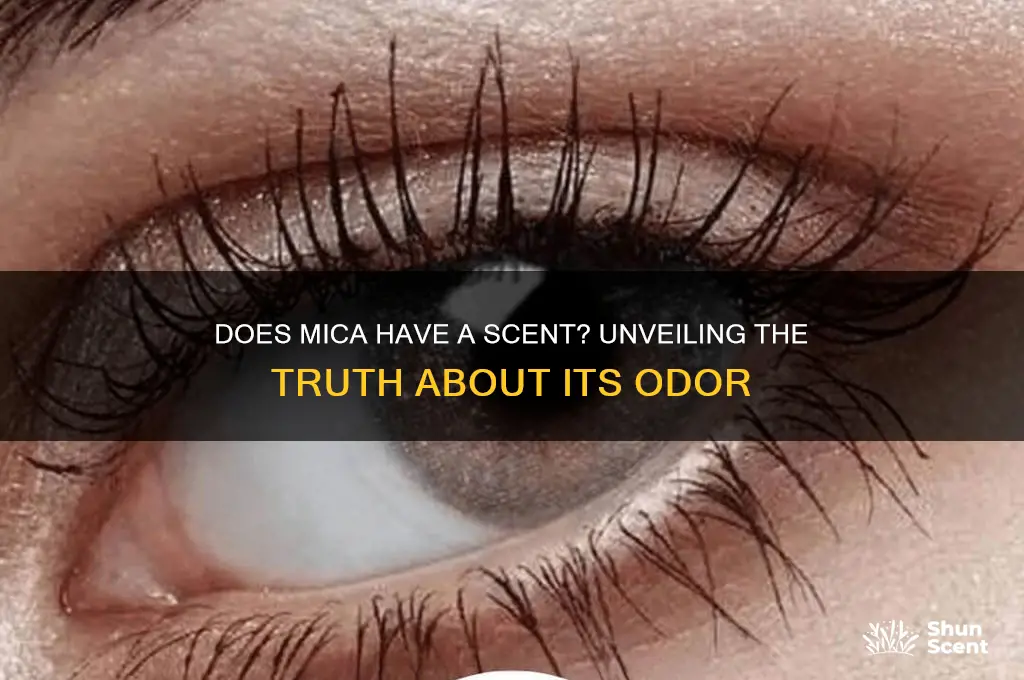 does mica have a scent
