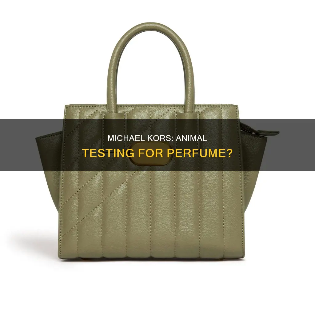does michael kors perfume test on animals