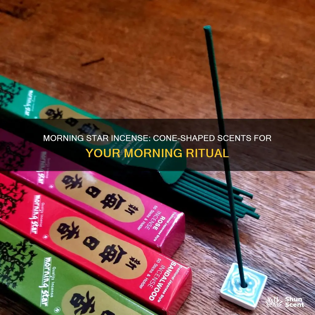 does morning star incense come in cones