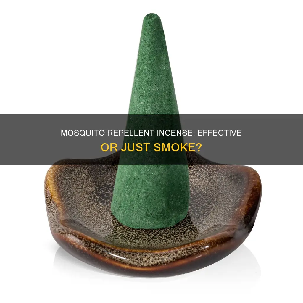 does mosquito repellent incense work