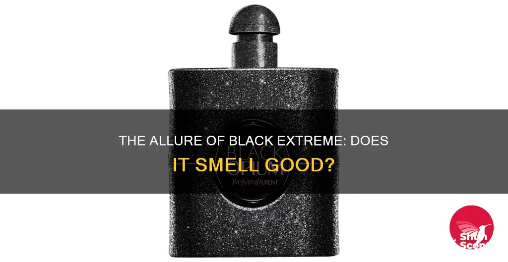 does my cologne smell good black extreme