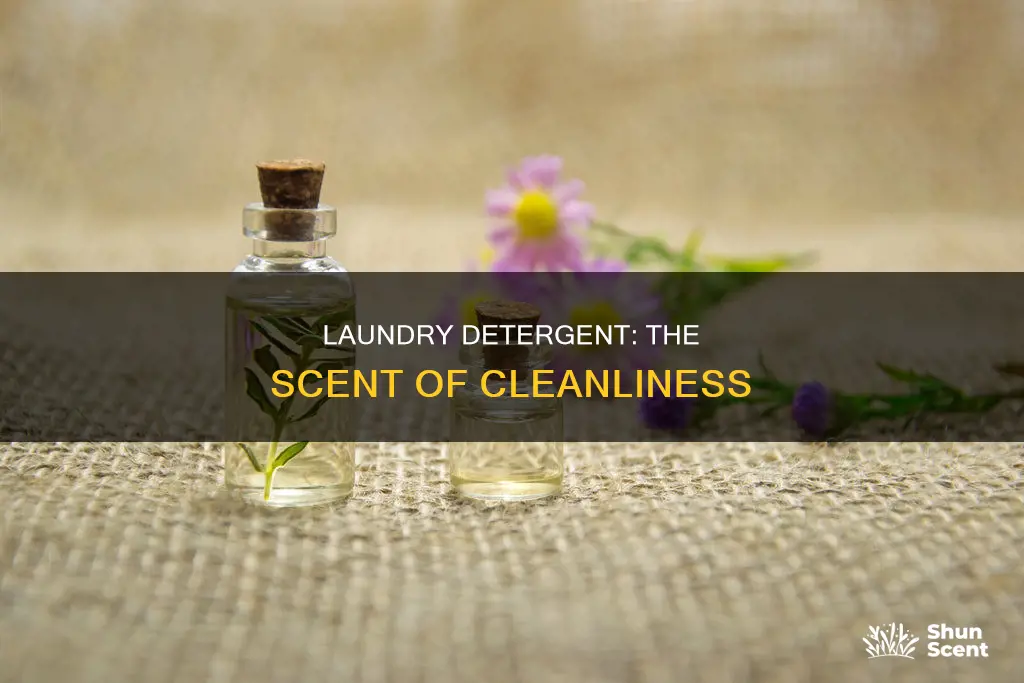 does my laundry detergent have perfumes