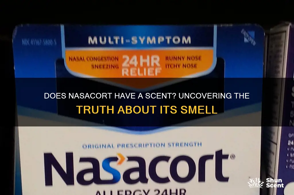 does nasacort have a scent