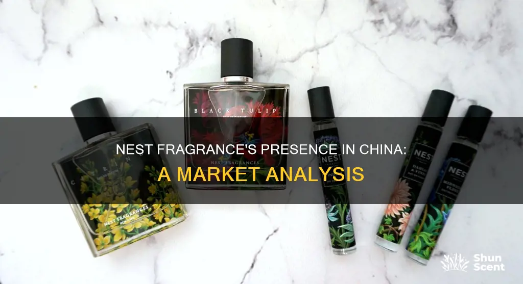 does nest fragrance sell in china