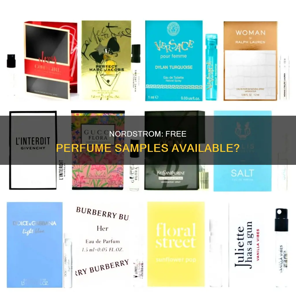 does nordstrom do perfume samples