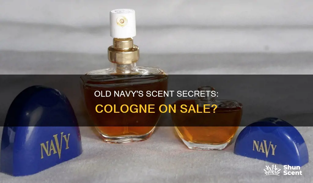 does old navy sale cologne