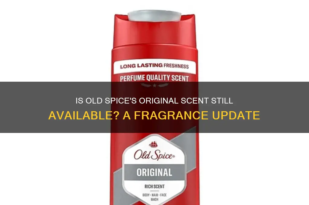 does old spice still make original scent