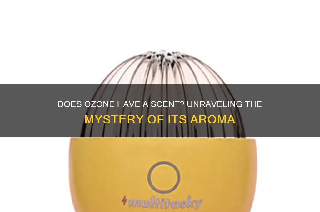 does ozone have a scent