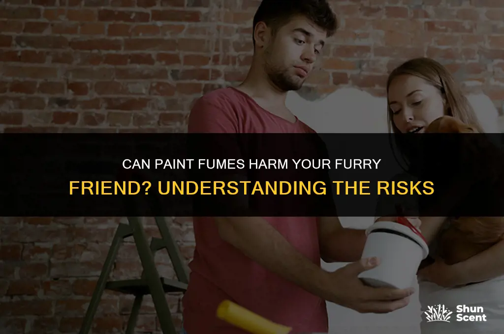 does paint smell affect dogs