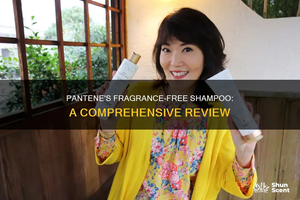 does pantene make fragrance free shampoo