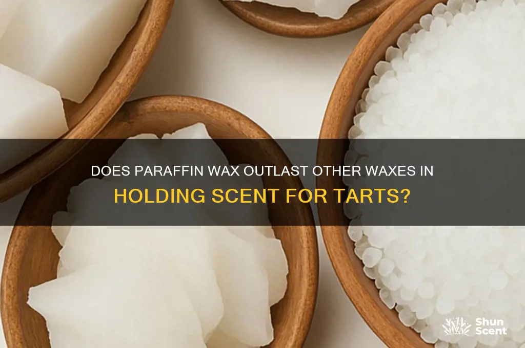 does paraffin wax hold scent longer tarts