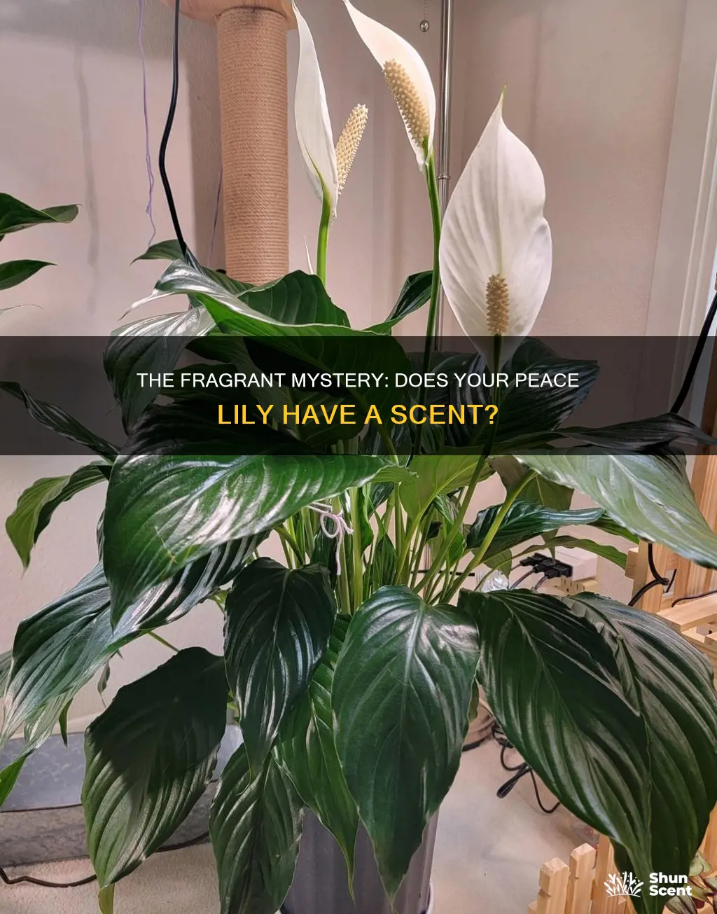 does peace lily have fragrance