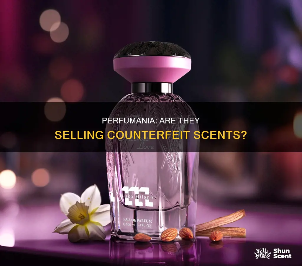 does perfumania sell fake perfume