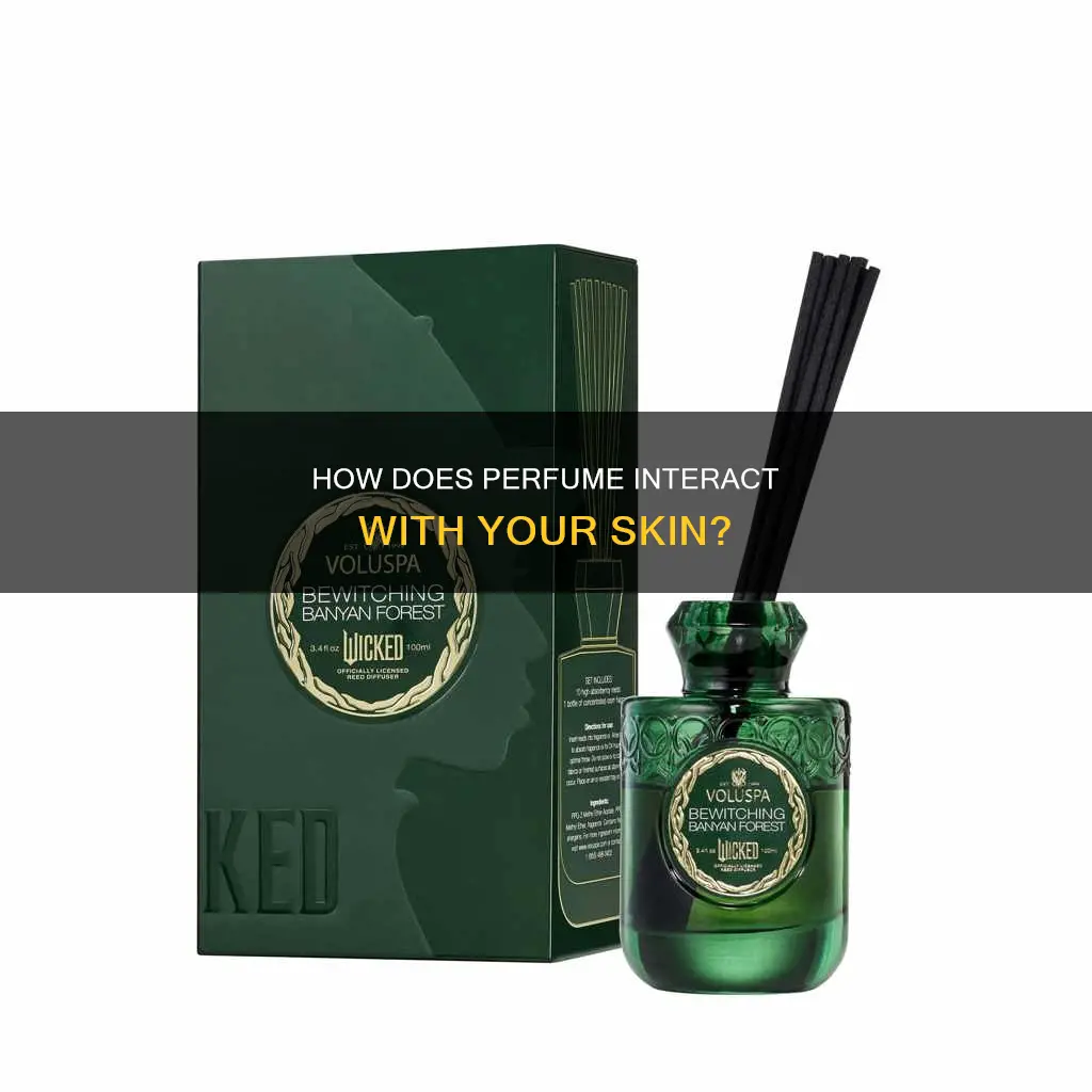 does perfume absorb into skin